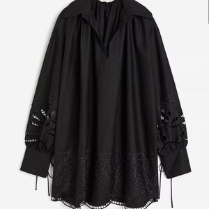 NWT H&M Embroidered Tunic Dress